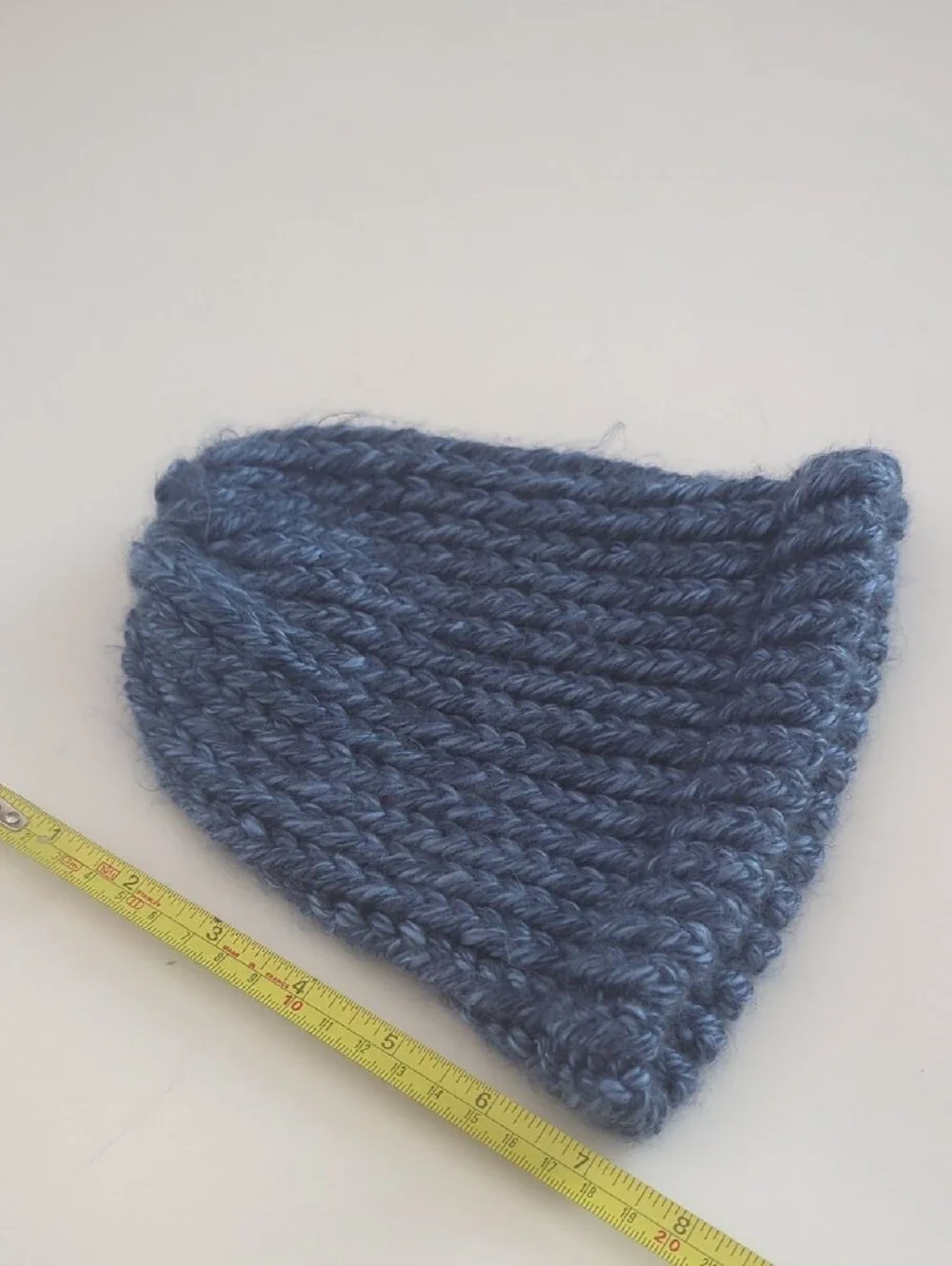 Kids Knit Beanie Hat Set - Green & Blue